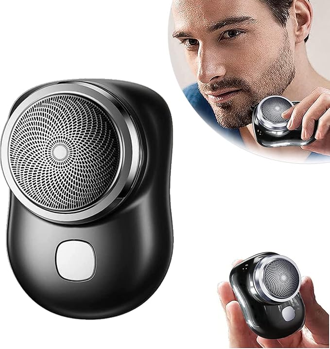Mini-Shave Portable Electric Shaver, 2025 New Upgrade Mini Electric Razor Shavers for Men