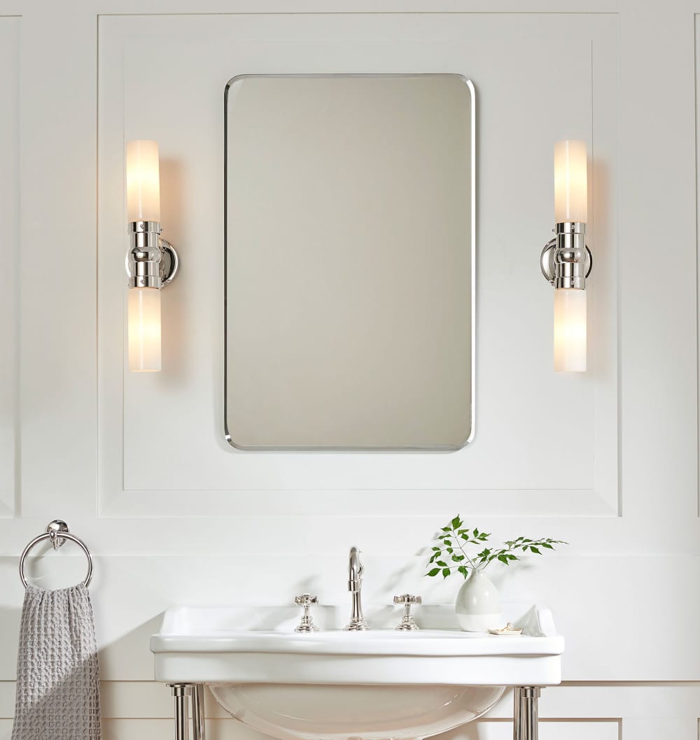 Combo of Oval Shape & Square Shape Mirror (Pack of 2)