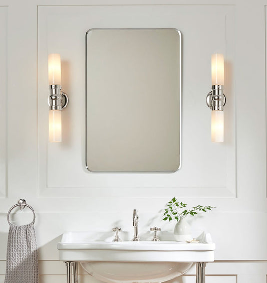 Combo of Oval Shape & Square Shape Mirror (Pack of 2)