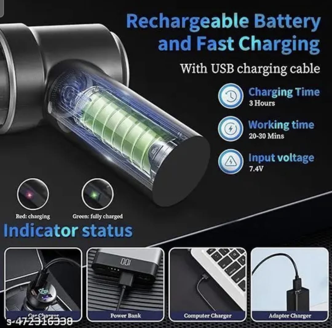 Air Duster Wireless 2 in 1 Vacuum Cleaner