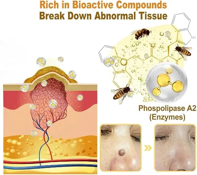 Bee Venom Skin Treatment Cream,Repair Maximum Strength for All Skin Types (2PCS)